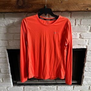 Nike Dri-FIT Orange Running Shirt